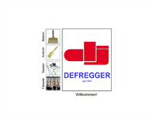 Tablet Screenshot of malerdefregger.at